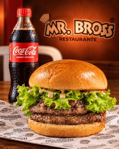Hamburguesa doble en Mr. Bross