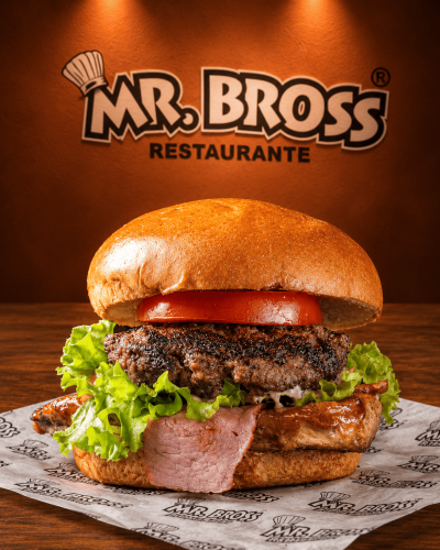 Hamburguesa gourmet de Mr. Bross