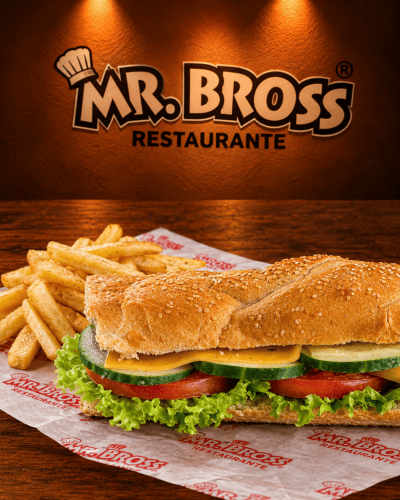 Sándwich Mr. Bross con papas fritas (1)