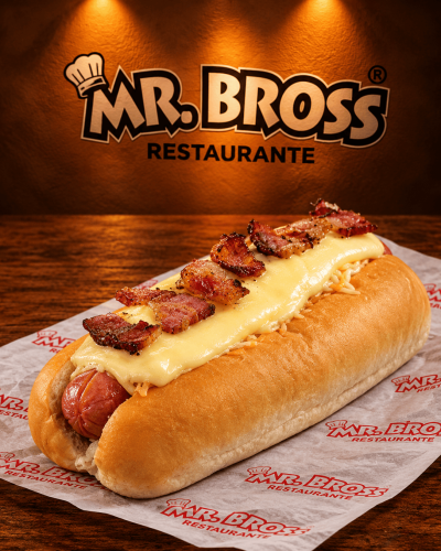 Sándwich de tocino y queso Mr. Bross