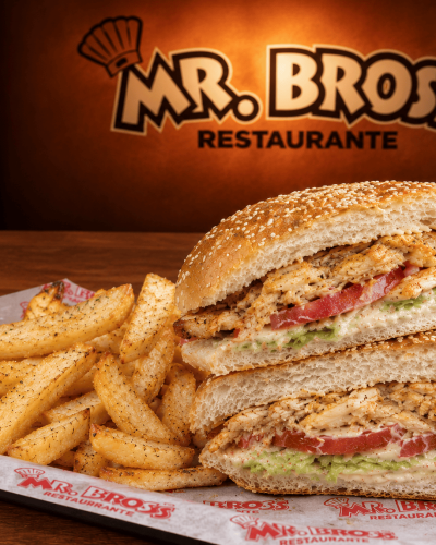 Sándwich doble de pollo Mr. Bross